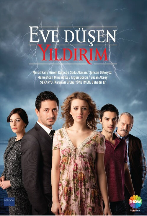 Постер сериала В дом упавшая молния